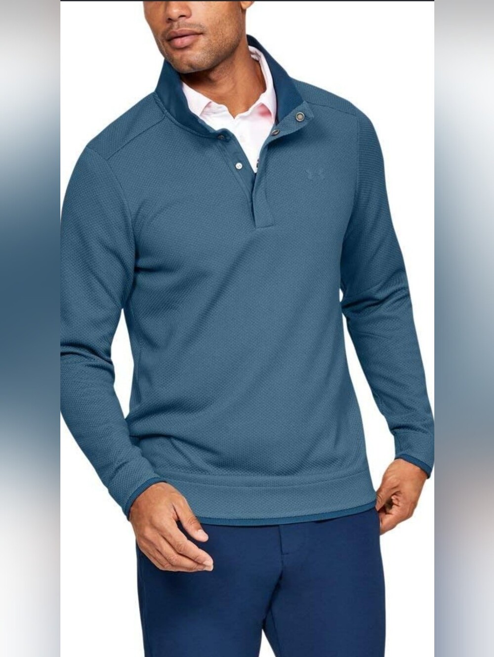 Under Armour Golf Storm SweaterFleece Snap Mock pullover -xl
